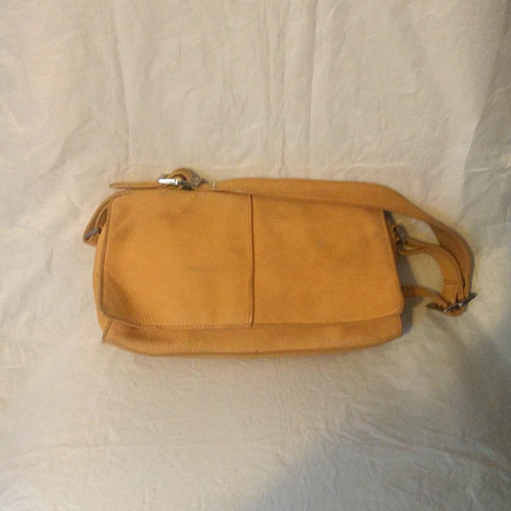 Hype suede shoulder bag